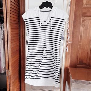 Maurices striped “hoodie” dress